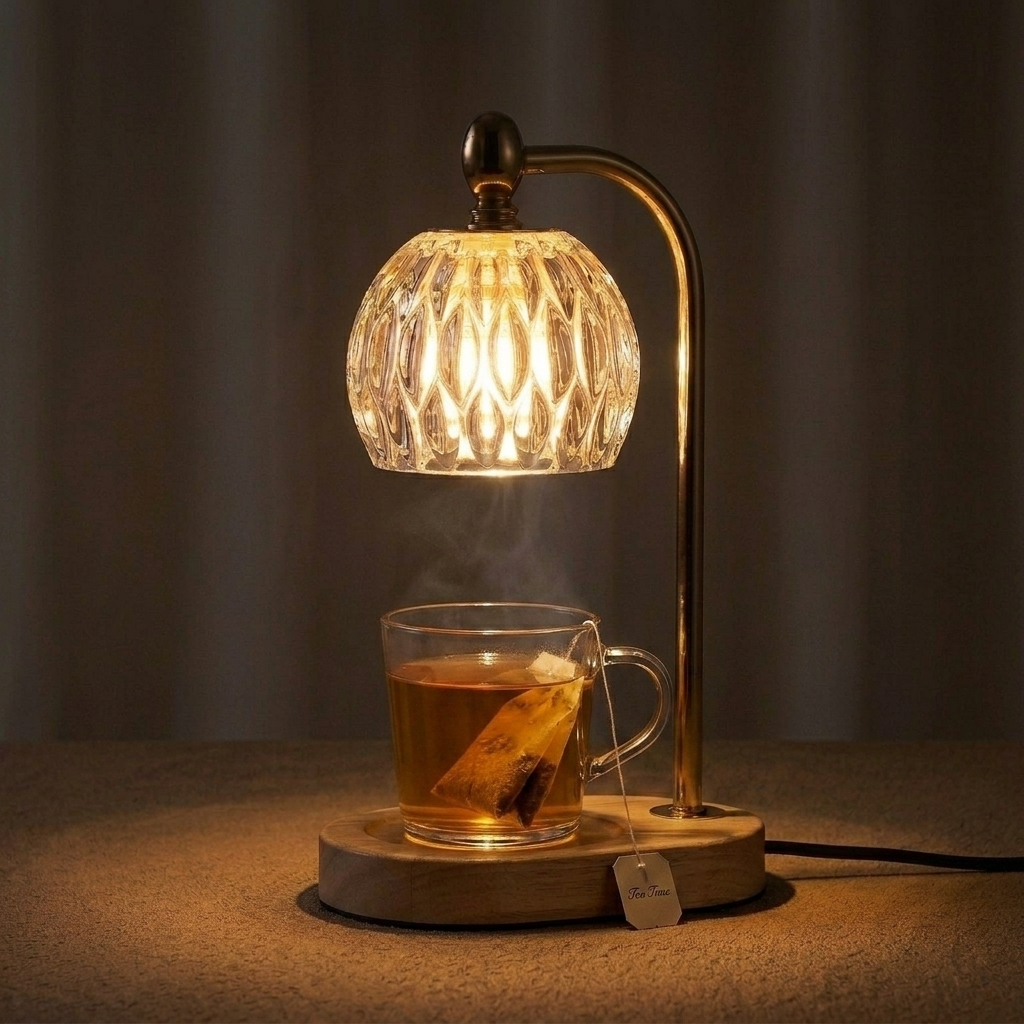 The Calm Lamp | Crystal Candle Warmer